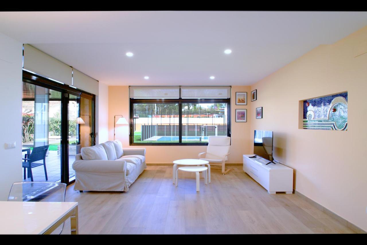 Casa De Vacaciones Con Padel En Montseny By Can Forcadell Girona Ngoại thất bức ảnh