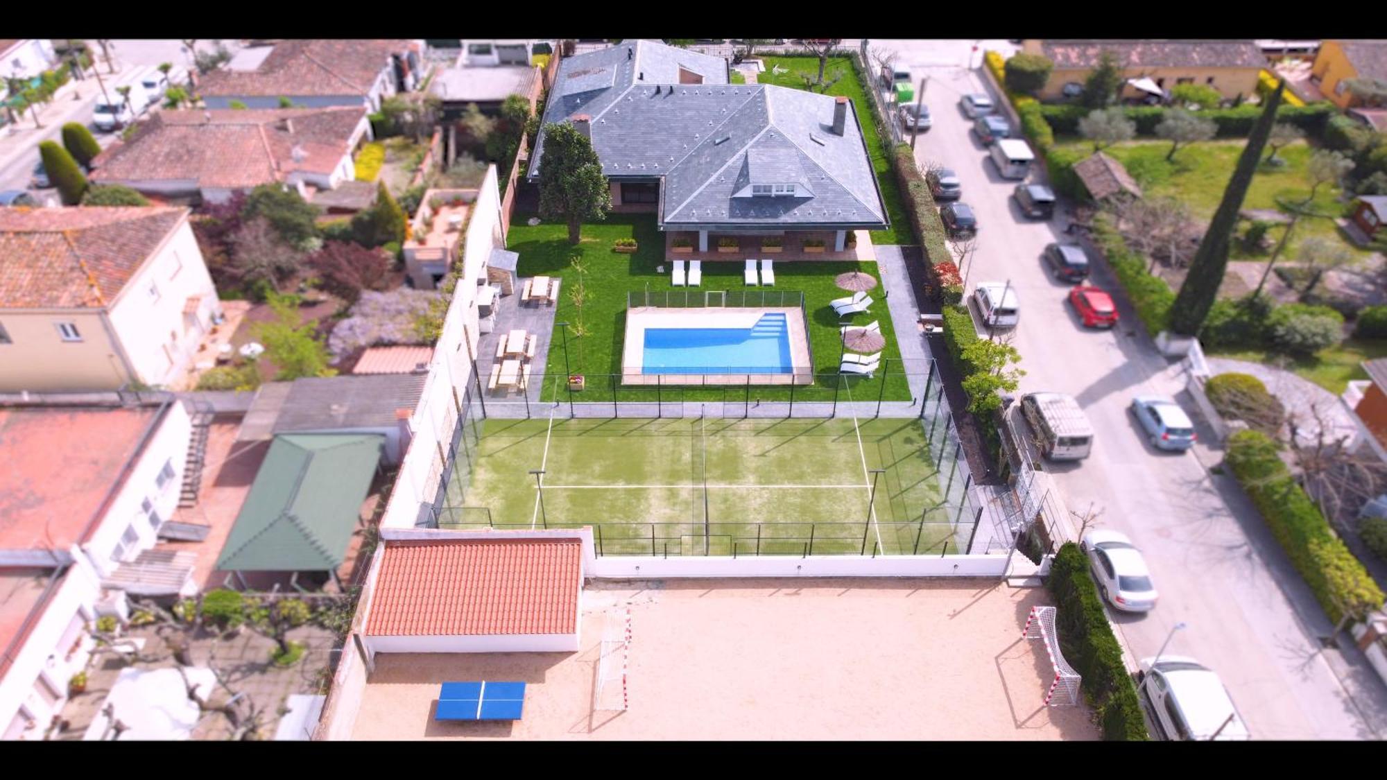 Casa De Vacaciones Con Padel En Montseny By Can Forcadell Girona Ngoại thất bức ảnh